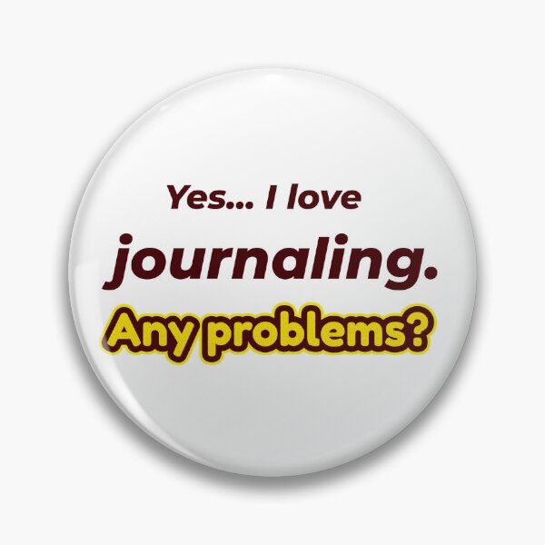 Item preview, I love Journaling designed and sold by cooldesignsalot.