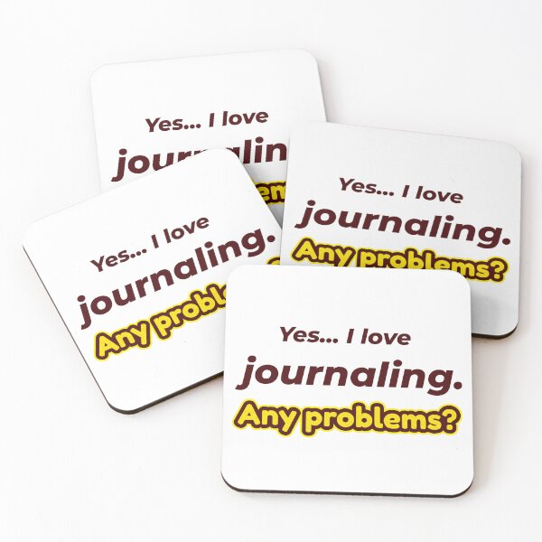 Item preview, I love Journaling designed and sold by cooldesignsalot.