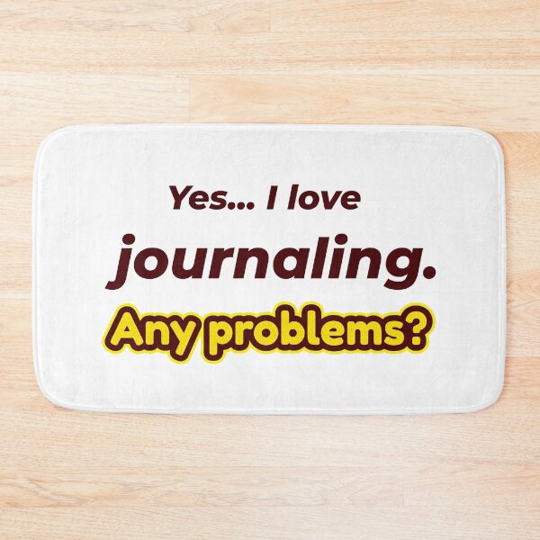 Item preview, I love Journaling designed and sold by cooldesignsalot.