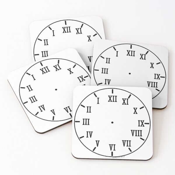 Item preview, Backwards Clock Roman Numerals designed and sold by dominiccivilart.