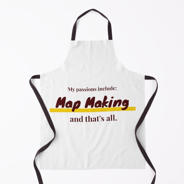 Item preview, Map Making is my passion designed and sold by cooldesignsalot.