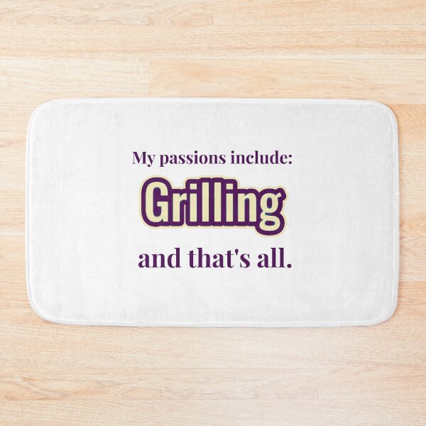 Item preview, Grilling is my passion designed and sold by cooldesignsalot.