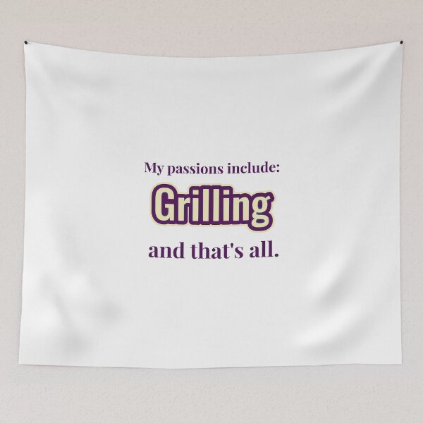 Item preview, Grilling is my passion designed and sold by cooldesignsalot.