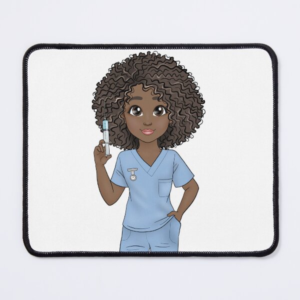 Item preview, Cute Nurse, Nurses Day, Happy Nursed Day, Cute Doctor Woman, Nurse Mom, I love my job Nurse designed and sold by Nelladraws.
