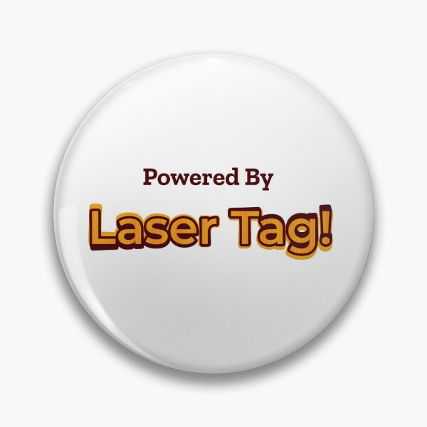 Item preview, Powered By Laser Tag designed and sold by cooldesignsalot.