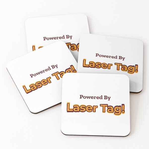 Item preview, Powered By Laser Tag designed and sold by cooldesignsalot.