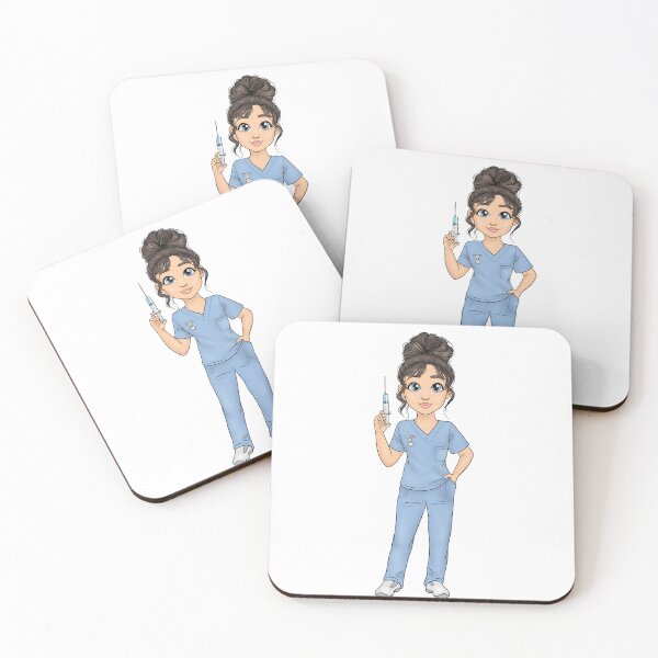 Item preview, Cute Nurse, Nurses Day, Happy Nursed Day, Cute Doctor Woman, Personalised Nurse Mom, I love my job Nurse designed and sold by Nelladraws.