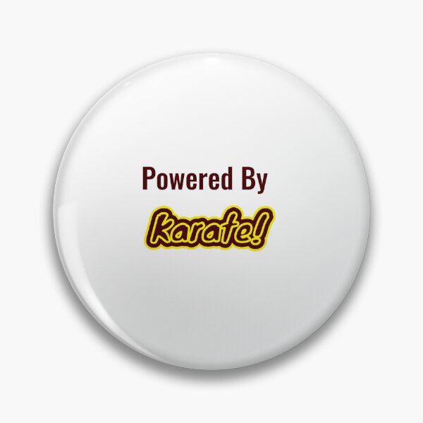 Item preview, Powered By Karate designed and sold by cooldesignsalot.