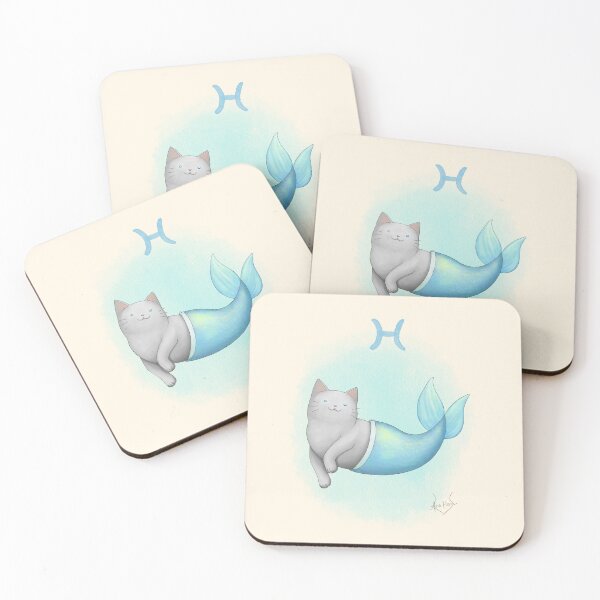 Item preview, Zodiacat Pisces designed and sold by anaflorapdc.