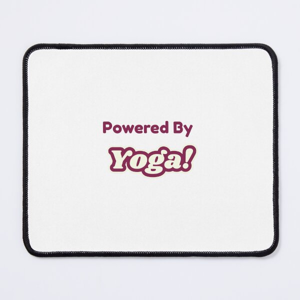 Item preview, Powered By Yoga designed and sold by cooldesignsalot.