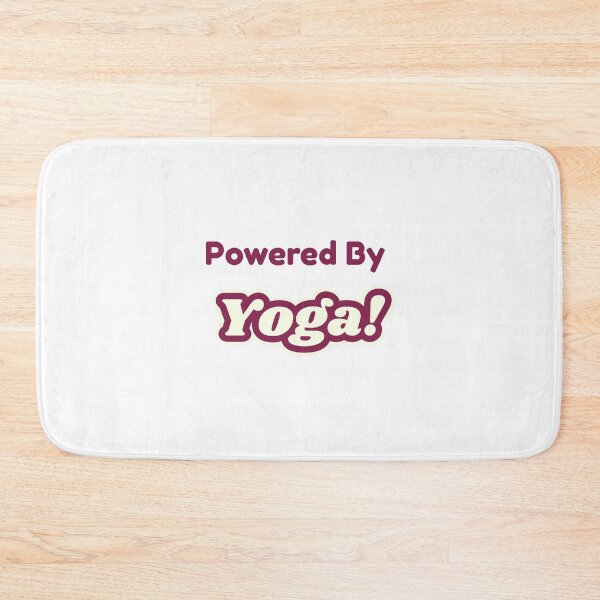 Item preview, Powered By Yoga designed and sold by cooldesignsalot.