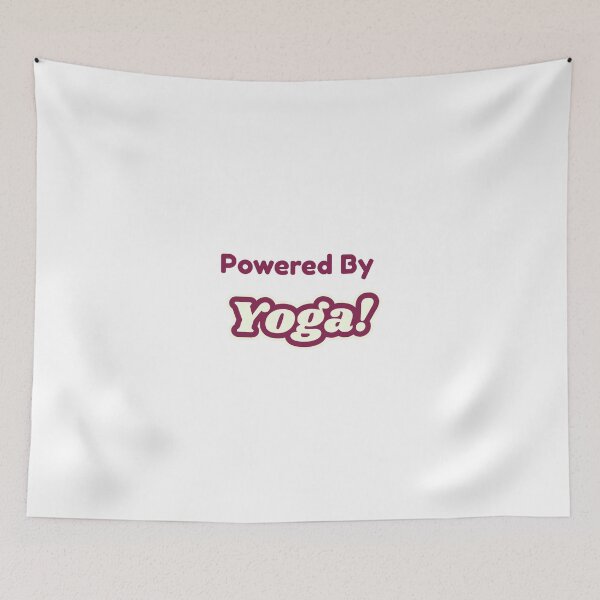 Item preview, Powered By Yoga designed and sold by cooldesignsalot.