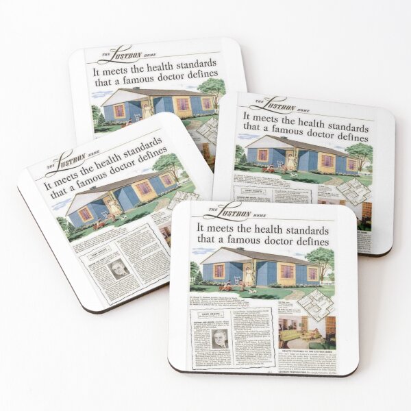 Item preview, House Meets Health Standards designed and sold by LustronHomes.