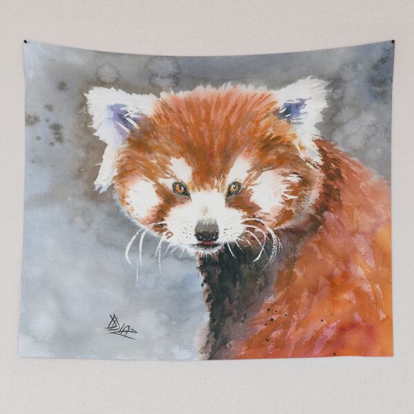 Item preview, Red Panda designed and sold by WaterStrokesArt.