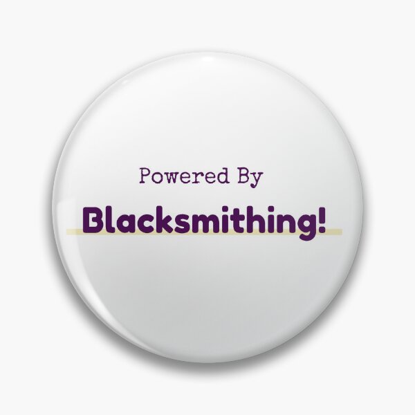 Item preview, Powered By Blacksmithing designed and sold by cooldesignsalot.