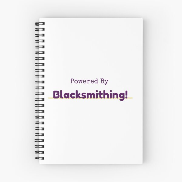 Item preview, Powered By Blacksmithing designed and sold by cooldesignsalot.