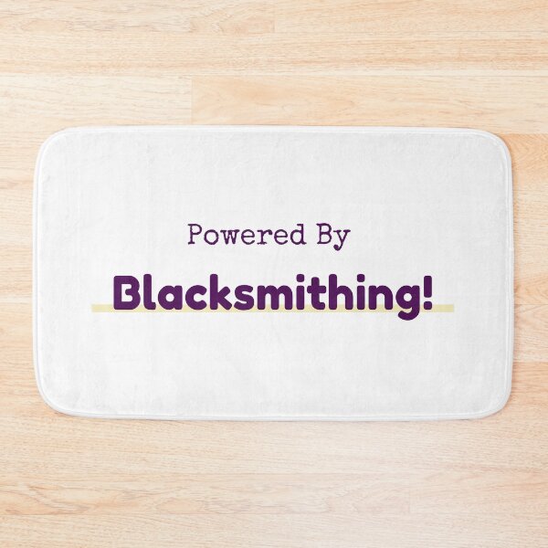 Item preview, Powered By Blacksmithing designed and sold by cooldesignsalot.