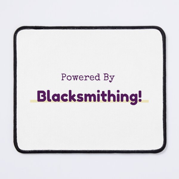 Item preview, Powered By Blacksmithing designed and sold by cooldesignsalot.