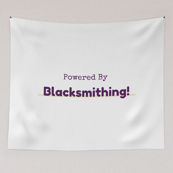 Item preview, Powered By Blacksmithing designed and sold by cooldesignsalot.