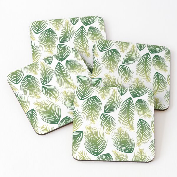 Item preview, Palm Leaves - Green Ombre designed and sold by Carrie Cantwell Art.