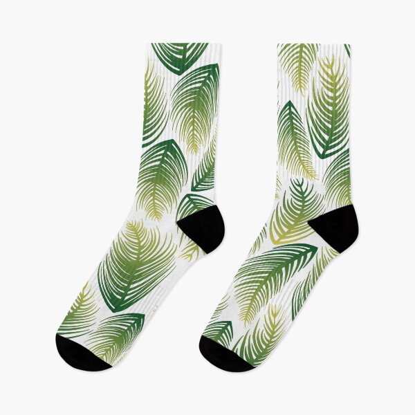 Item preview, Palm Leaves - Green Ombre designed and sold by Carrie Cantwell Art.