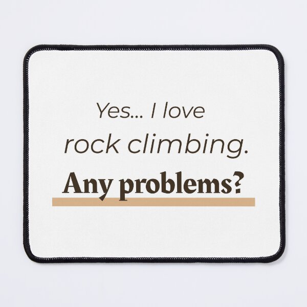 Item preview, I love Rock Climbing designed and sold by cooldesignsalot.