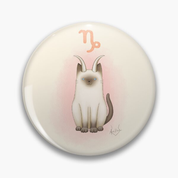 Item preview, Zodiacat Capricorn designed and sold by anaflorapdc.