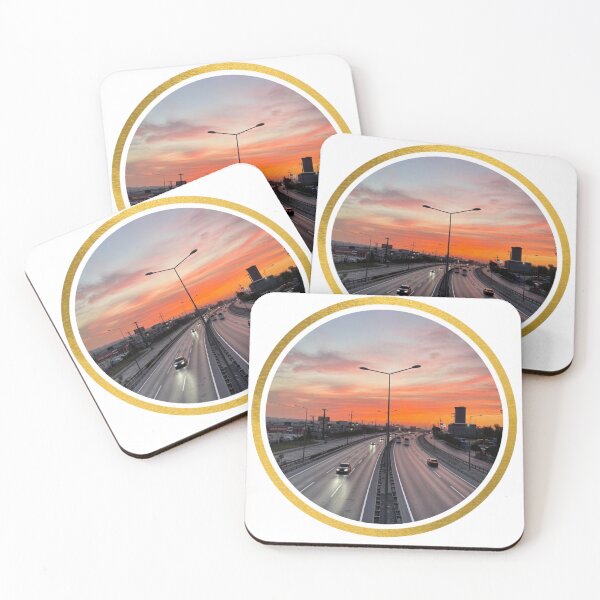 Item preview, sunset on road designed and sold by ptNB.