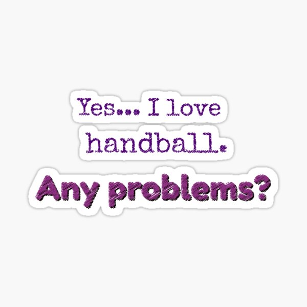 Item preview, I love Handball designed and sold by cooldesignsalot.