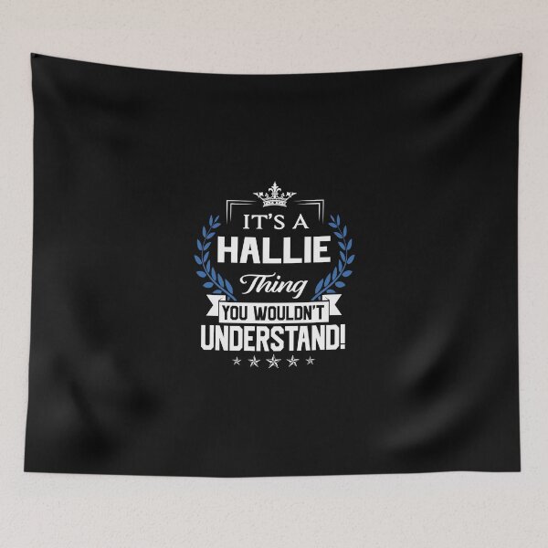 Item preview, Hallie Name T Shirt - Hallie Things Name 2 Gift Item Tee designed and sold by anthonyodo.