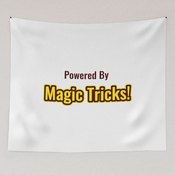 Item preview, Powered By Magic Tricks designed and sold by cooldesignsalot.