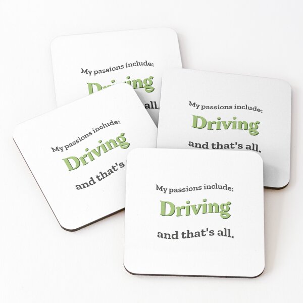 Item preview, Driving is my passion designed and sold by cooldesignsalot.