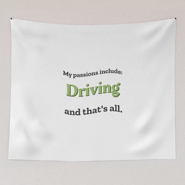 Item preview, Driving is my passion designed and sold by cooldesignsalot.