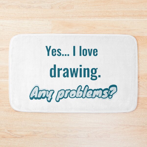Item preview, I love Drawing designed and sold by cooldesignsalot.