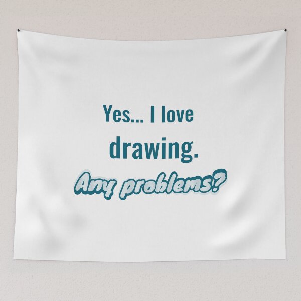 Item preview, I love Drawing designed and sold by cooldesignsalot.