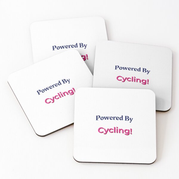 Item preview, Powered By Cycling designed and sold by cooldesignsalot.