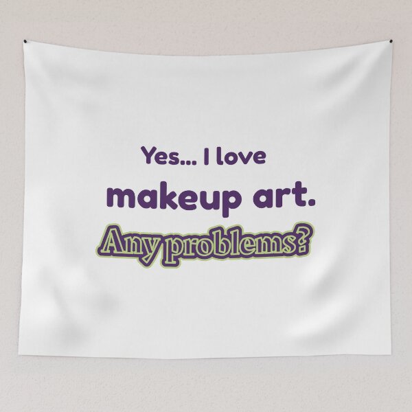 Item preview, I love Makeup Art designed and sold by cooldesignsalot.