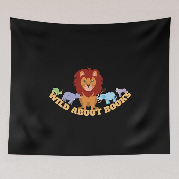 Item preview,    Wild About Books designed and sold by yassminishop.