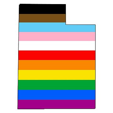 Artwork thumbnail, Utah Inclusive Pride by Gayesthetic