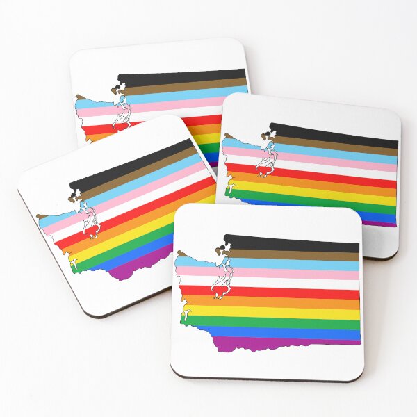 Item preview, Washington Inclusive Pride designed and sold by Gayesthetic.