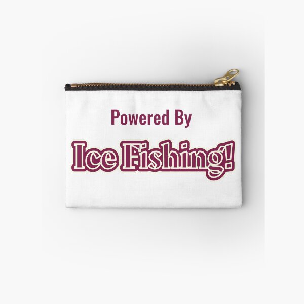 Item preview, Powered By Ice Fishing designed and sold by cooldesignsalot.