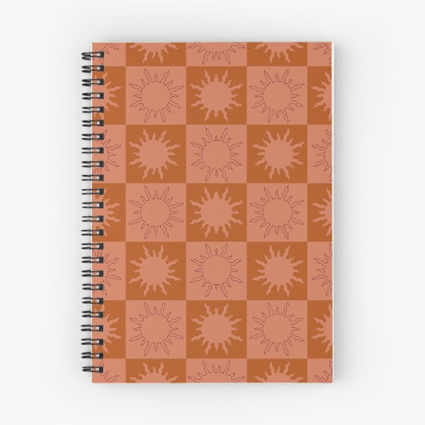 Item preview, Burnt Orange Sun Checkerboard designed and sold by CaseyCara.