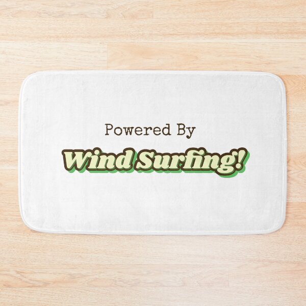 Item preview, Powered By Wind Surfing designed and sold by cooldesignsalot.