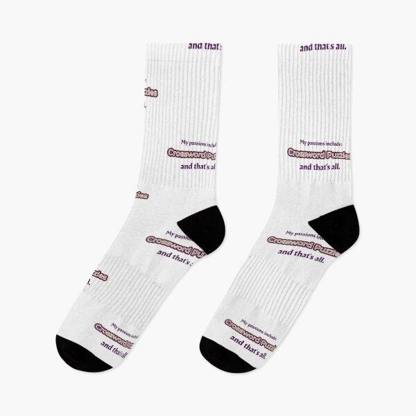Item preview, Crossword Puzzles is my passion designed and sold by cooldesignsalot.