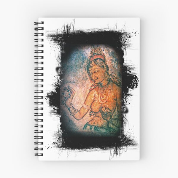 Item preview, Ceylon fresco / Sri Lankan Sigiriya frescos /Sigiriya wall art designed and sold by ClanfixHub.