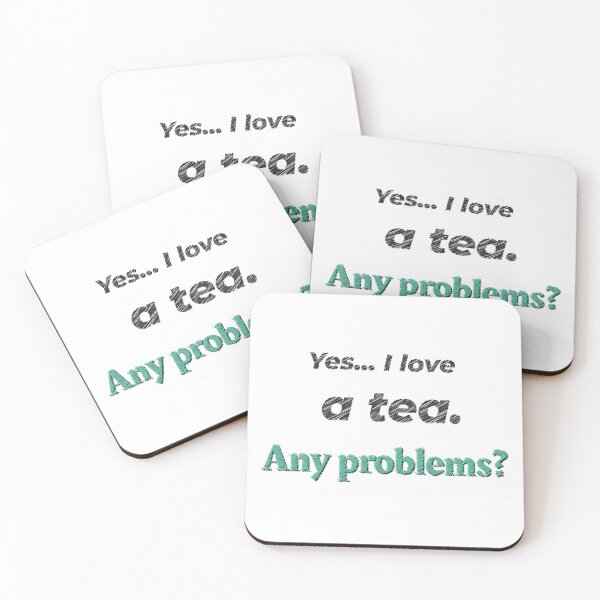 Item preview, I love A Tea designed and sold by cooldesignsalot.