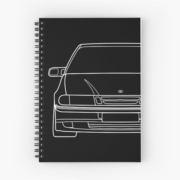 Item preview, Saab 9000 white lines designed and sold by EdimDesign.