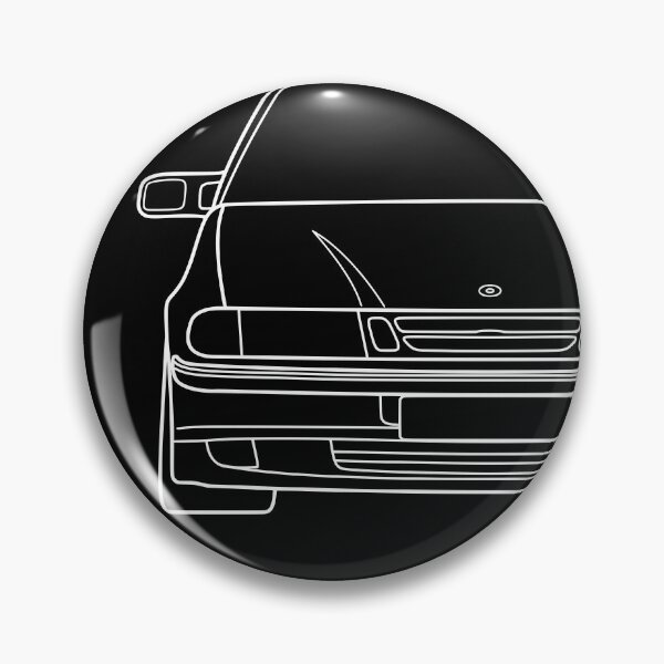 Item preview, Saab 9000 white lines designed and sold by EdimDesign.