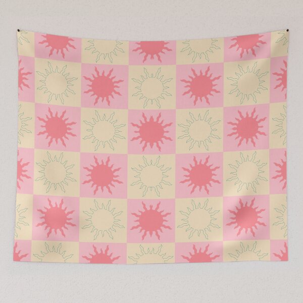 Item preview, Pink Sun Checkerboard designed and sold by CaseyCara.