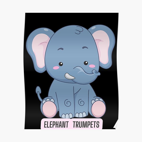 "Elephant Trumpets Animal Sounds Jungle Theme Party School Learning